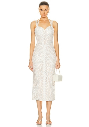 Cult Gaia Louise Sleeveless Dress in Off White - White. Size M (also in L).