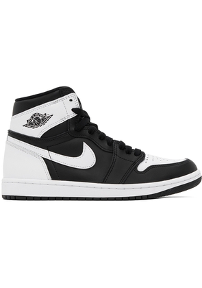 Nike Jordan Black & White Air Jordan 1 Retro High OG Sneakers