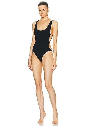 Isabel Marant Tenisia One Piece Swimsuit in Black - Black. Size 40 (also in 36, 42).