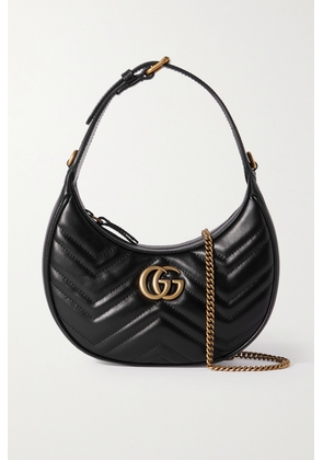 Gucci - Marmont 2.0 Mini Quilted Leather Shoulder Bag - Black - One size