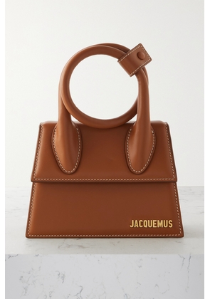 Jacquemus - Le Chiquito Noeud Leather Shoulder Bag - Brown - One size