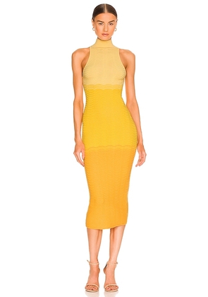 Camila Coelho Cressida Dress in Yellow. Size M, XS, XXS.