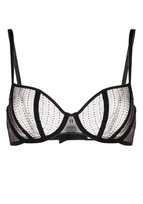 Chantal Thomass structured lace underwire bra - Black
