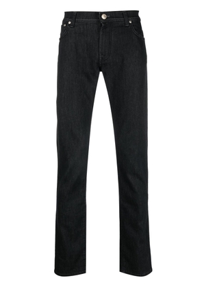 Corneliani slim-cut 5-pocket jeans - Black
