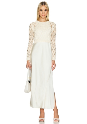 ALLSAINTS Erin Dress in White. Size M, S, XS.