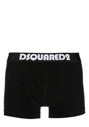 Dsquared2 logo-waist boxer shorts - Black