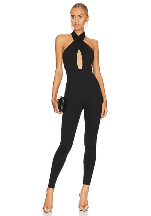 Lovers and Friends Lambui Jumpsuit in Black. Size M, S, XL.