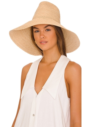 Janessa Leone Tinsley Hat in Neutral. Size M, S.