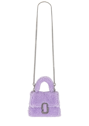 Marc Jacobs The Teddy St. Marc Mini Top Handle in Lavender.