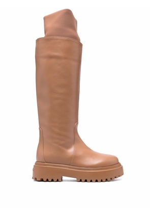 Le Silla Ranger knee-high boots - Neutrals