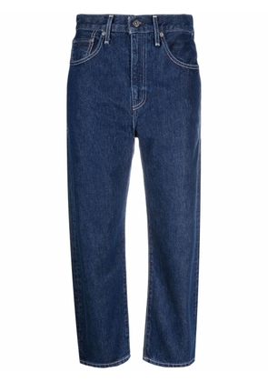 Levi's: Made & Crafted high-waist straight-leg jeans - Blue