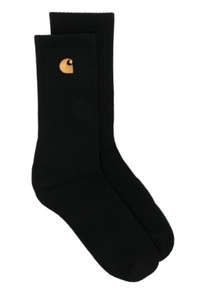 Carhartt WIP logo-embroidered socks - Black