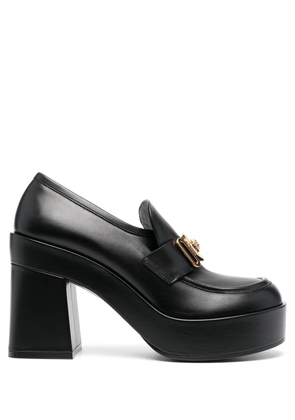 Versace Medusa-head leather loafers - Black