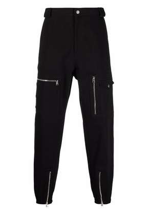 Alexander McQueen zip-detail trousers - Black