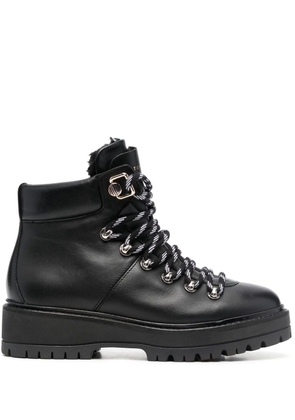 Tommy Hilfiger ankle lace-up fastening boots - Black