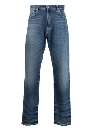 Represent faded-effect jeans - Blue