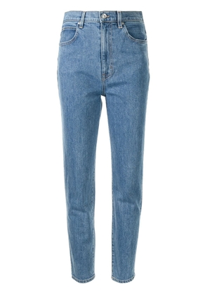 SLVRLAKE Beatnik straight-leg cropped jeans - Blue