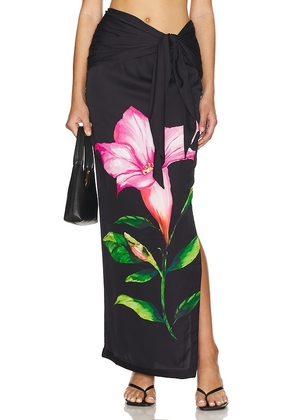 ROCOCO SAND Maxi Skirt in Black. Size S, XS.