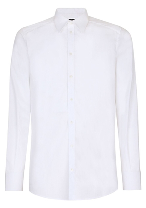Dolce & Gabbana classic-collar cotton shirt - White