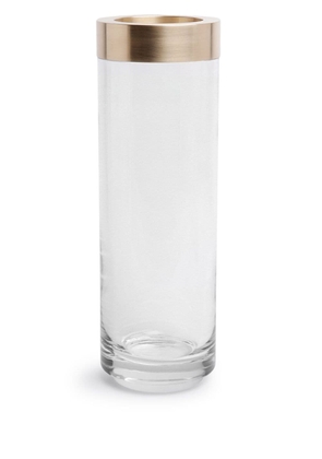 Michael Verheyden Gullring crystal vase - White