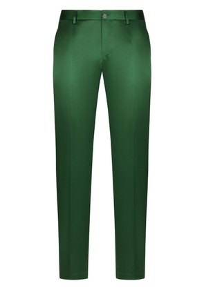 Dolce & Gabbana slim-fit tailored trousers - Green