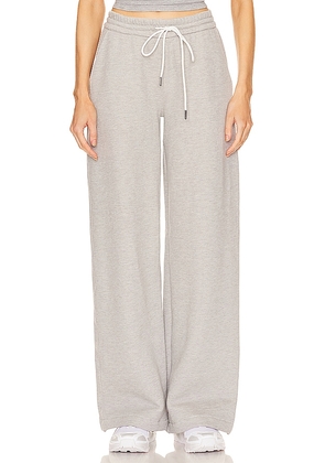 SPRWMN Baggy Athletic Sweatpants in Grey. Size M, XL.
