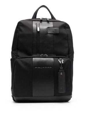 PIQUADRO Brief panelled backpack - Black