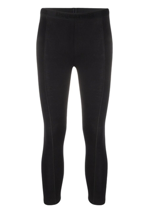 Dsquared2 cropped stretch-cotton leggings - Black