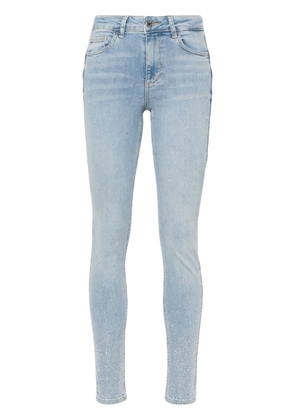 LIU JO skinny-cut washed jeans - Blue