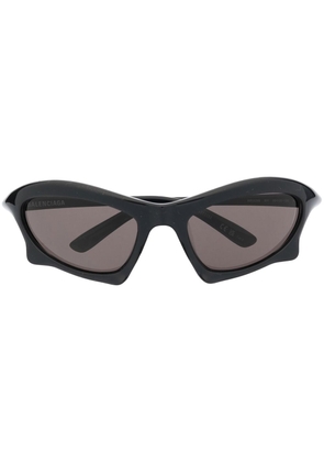 Balenciaga Eyewear Bat rectangle sunglasses - Black