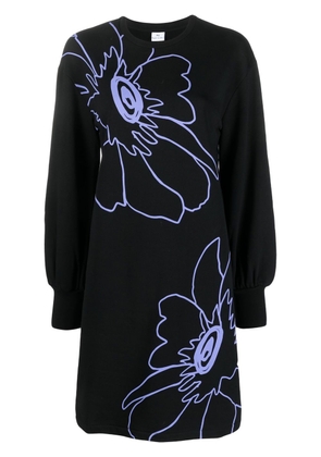PS Paul Smith floral-print mini dress - Black