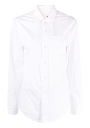 R13 foldout layered cotton shirt - White