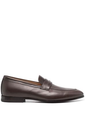 Scarosso Marzio leather loafers - Brown