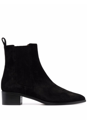 Scarosso Olivia suede ankle boots - Black