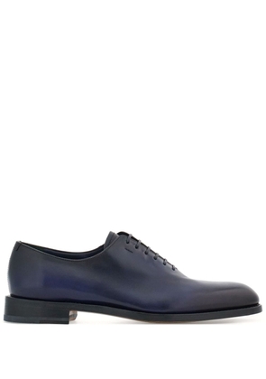 Ferragamo gradient leather Oxford shoes - Blue