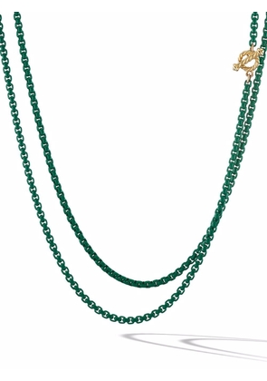 David Yurman Bel Aire chain necklace - Green