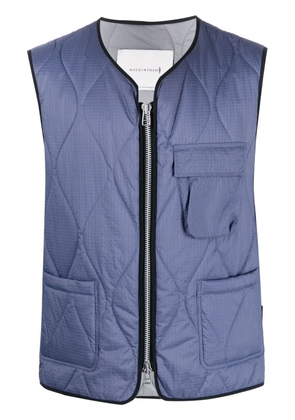Mackintosh GENERAL quilted gilet - Grey