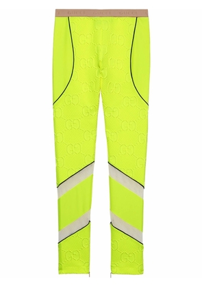 Gucci Interlocking G jacquard leggings - Yellow