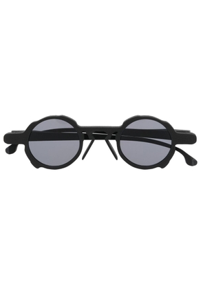Henrik Vibskov Small Circle round-frame sunglasses - Black