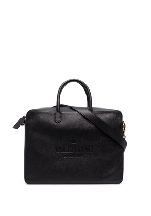 Valentino Garavani debossed-logo tote bag - Black