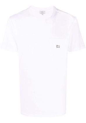 Woolrich patch-pocket organic-cotton T-Shirt - White