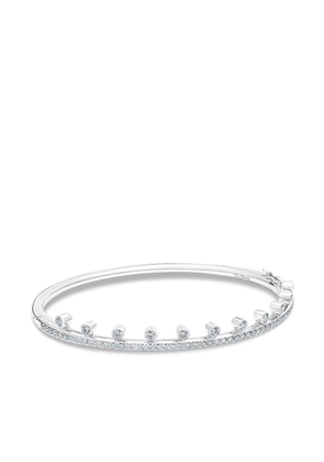 De Beers Jewellers 18kt white gold diamond Dewdrop bracelet - Silver