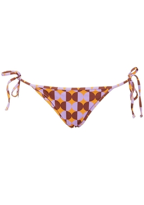 La DoubleJ triangle bikini bottoms - Orange