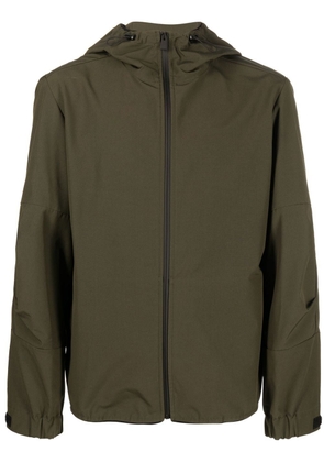 There Was One zip-front windbreaker jacket - Green