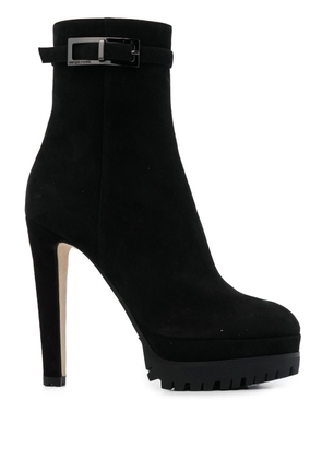Sergio Rossi 150mm leather boots - Black