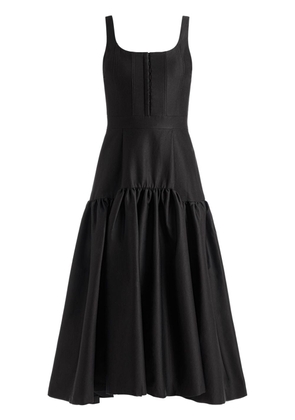 alice + olivia Diana sleeveless midi dress - Black
