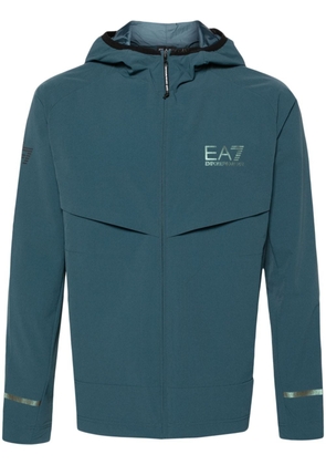 Ea7 Emporio Armani lightweight hooded jacket - Green