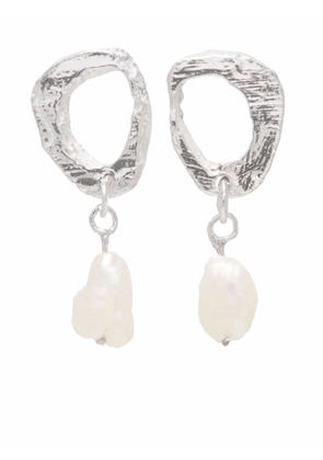 LOVENESS LEE Dio pearl earrings - Silver