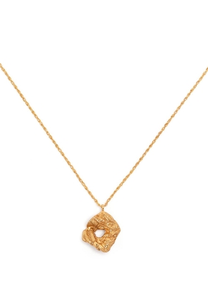 LOVENESS LEE O alphabet pendant necklace - Gold