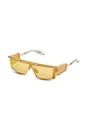 Balmain Eyewear Wonder Boy square tinted sunglasses - Yellow